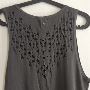 Billabong Gray Boxy Coverup dress